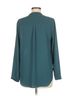 Zoa 100% Polyester Teal Zoa Long Sleeve Blouse Size M - photo 2