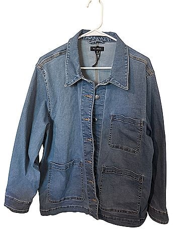 Well Worn Denim Jacket (view 1)