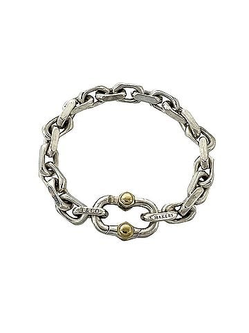 Tiffany & Co. TIFFANY&amp;Co. Tiffany Vintage Makers Bracelet, Sterling Silver 925, 18K Yellow Gold 750YG, Accessory, Item Number 12264 (view 1)