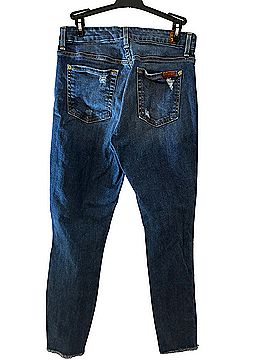 7 For All Mankind high waist ankle skinny Jeans (view 2)