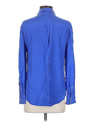 Broadway & Broome Broadway &amp; Broome Long Sleeve Silk Top (view 2)