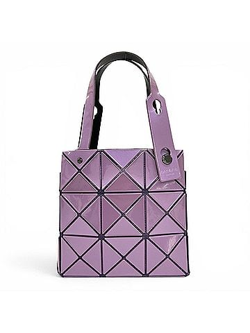 Issey Miyake BAOBAO ISSEY MIYAKE BB33AG610 CARAT Mini Handbag, Purple, Made in Japan, Authentic, Women's. (view 1)