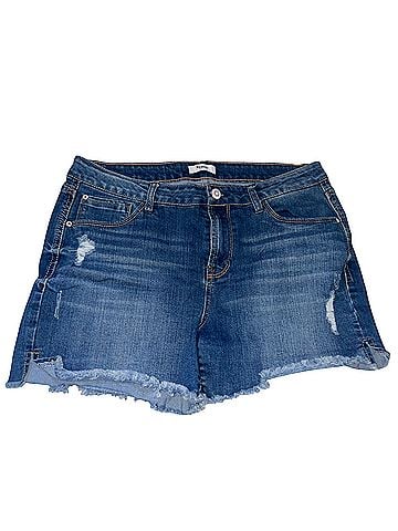 Kensie Denim Shorts (view 1)