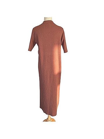 Crescent Ribbed Sweater Dress Casual Dress (view 2)