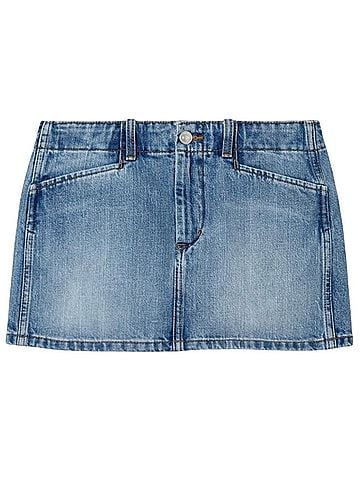 RE/DONE Slacker Denim Skirt (view 1)