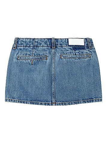 RE/DONE Slacker Denim Skirt (view 2)
