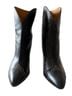 Isabel Marant 100% Leather Black Ankle Boots Size EU 36 - photo 1