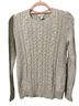 L.L.Bean 100% Cotton Tan Pullover Sweater Size XS - photo 1