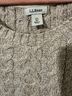 L.L.Bean 100% Cotton Tan Pullover Sweater Size XS - photo 3