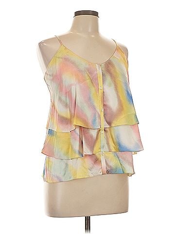 7 For All Mankind 7 For All Mankind Sleeveless Silk Top (view 1)