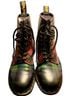 Dr. Martens 100% Leather Plaid Multi Color Boots Size EU 39 - photo 1