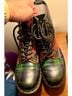 Dr. Martens 100% Leather Plaid Multi Color Boots Size EU 39 - photo 6