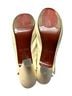Chie Mihara 100% Leather Multi Color Ivory Heels Size 9 1/2 - photo 6