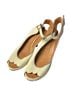 Chie Mihara 100% Leather Multi Color Ivory Heels Size 9 1/2 - photo 4