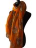 Amazonas 100% Polyester Floral Graphic Orange Scarf One size - photo 2