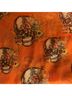 Amazonas 100% Polyester Floral Graphic Orange Scarf One size - photo 3