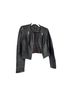Bebe 100% Leather Solid Black Jacket Size XS - photo 1