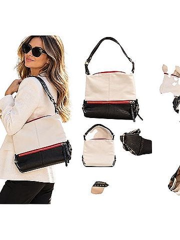 Sondra Roberts Squared Shoulder Bag (view 1)