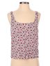 Reformation Floral White Red Sleeveless Top Size S - photo 1