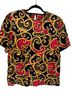 August Silk Floral Multi Color Short Sleeve Blouse Size M - photo 1