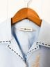 Tory Burch Blue Short Sleeve Button-Down Shirt Size 2 - photo 3