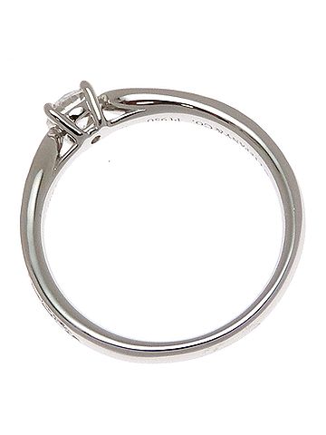 Tiffany & Co. Tiffany &amp; Co. Pt950 0.21ct Diamond Harmony Women's Ring (Pt950 Platinum) (view 2)