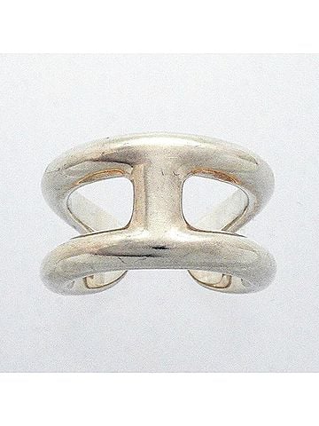 Hermès Hermes Osmos PM Ring, Sterling Silver 925, Men's (view 2)