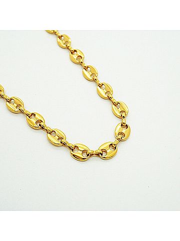 Christian Dior Christian Dior Necklace, GP Plated, Rhinestone, Gold, Women's (view 2)