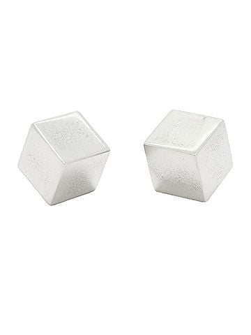 Tiffany & Co. Tiffany &amp; Co. Cube Earrings, Sterling Silver 925, Men's Women's (view 1)
