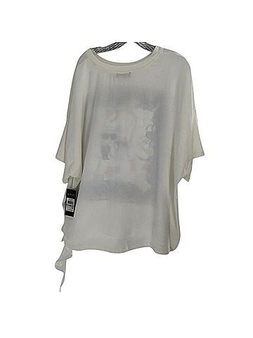 Karl Lagerfeld Paris Choupette Graphic Side Tie Top Short Sleeve T-Shirt (view 2)