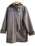 Lacoste 48% Wool 48% Cotton 4% Viscose 100% Polyamide 100% Nylon 100% Polyester Solid Gray Coat Size M - photo 1