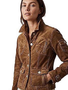 BCBGMAXAZRIA Denim Jacket (view 1)