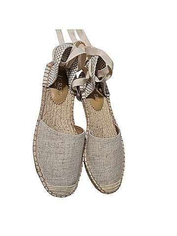 J.Crew Factory Store Lace-Up Espadrille Flats Flats (view 2)