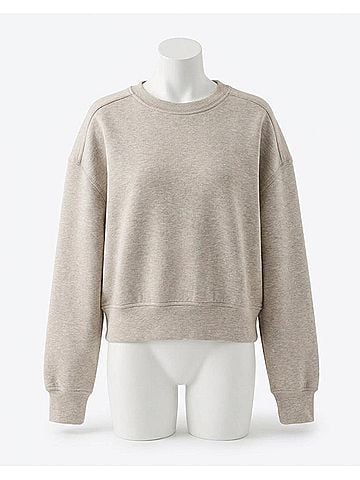 Travis Mathew Cloudscape Pullover Sweater in Heather Savannah Tan (view 1)