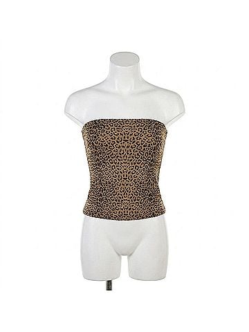 Nikibiki Wild And Seamless Tube Top in Leopard (view 1)