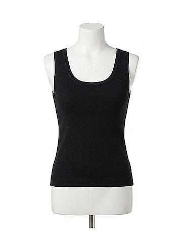 Greylin Ezra Knit Tank Top in Black (view 1)