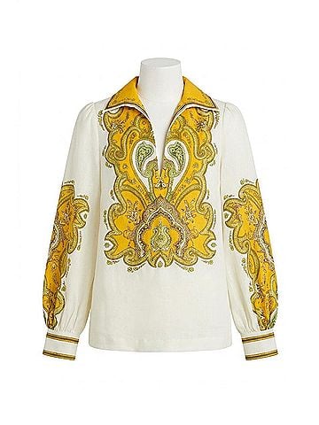 ALEMAIS Porter Top in Cream (view 1)