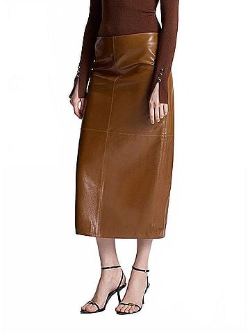 A.L.C. Marta Skirt in Brown (view 2)