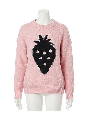 Compania Fantastica Strawberry Jumper in Pink (view 1)