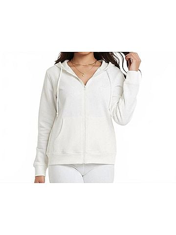 Ideology Women's Classic Hoodie in White (view 2)