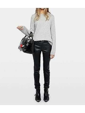Zadig & Voltaire Cara Sweater in Light Grey (view 2)