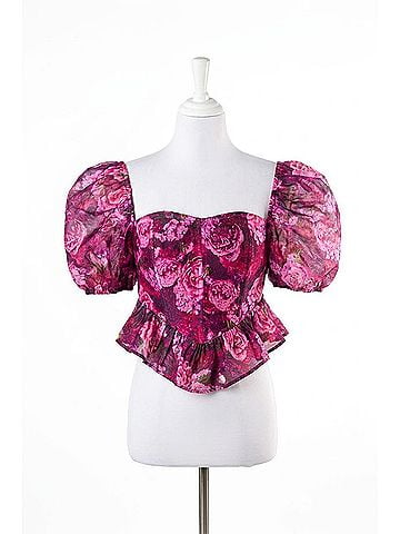 Buddy Love Chloe Bustier Top in Purple (view 1)