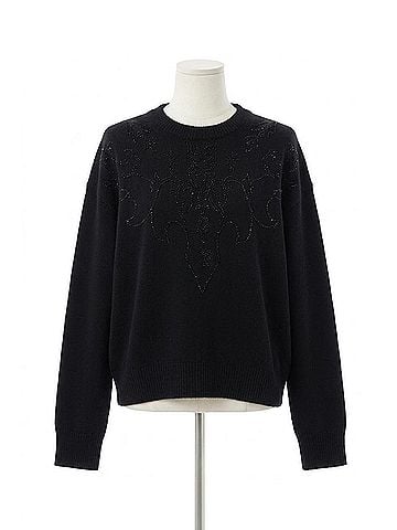 Zadig & Voltaire Markuz Cashmere Sweater in Black (view 1)