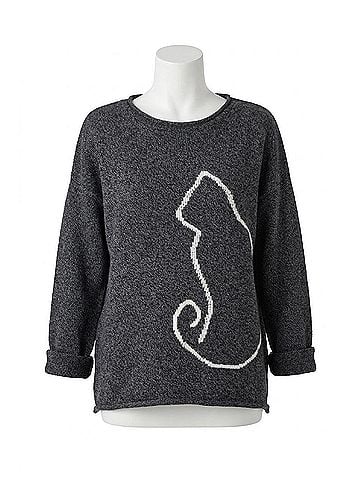 parkhurst Women's Catrina Pullover in 1sr Dk Sky Tw/Nat (view 1)