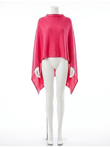 Kerisma Eden Poncho in Hot Pink (view 1)