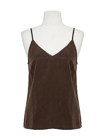 Fifteen Twenty Women's Carys Camisole Top in Brown (view 1)