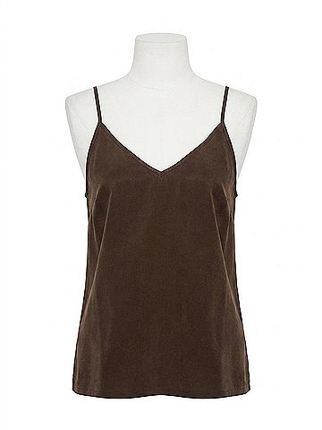 Fifteen Twenty Women's Carys Camisole Top in Brown (view 1)