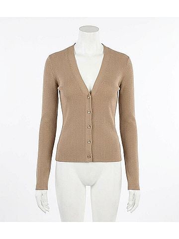 Weekend Max Mara Women's Gabriel Cardigan in Beige (view 1)