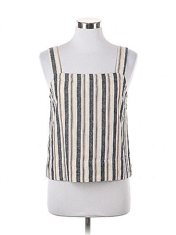 Velvet Heart Amora Tank Top in Blue Night Stripe (view 1)