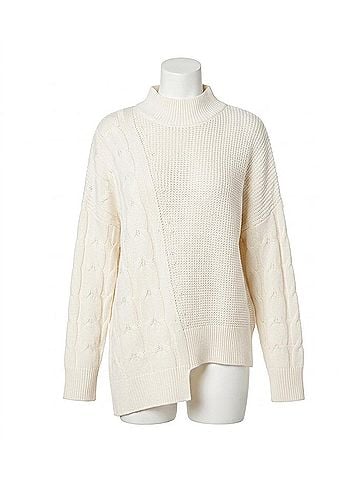 Stella Carakasi Made You Look Sweater in Ivory (view 1)